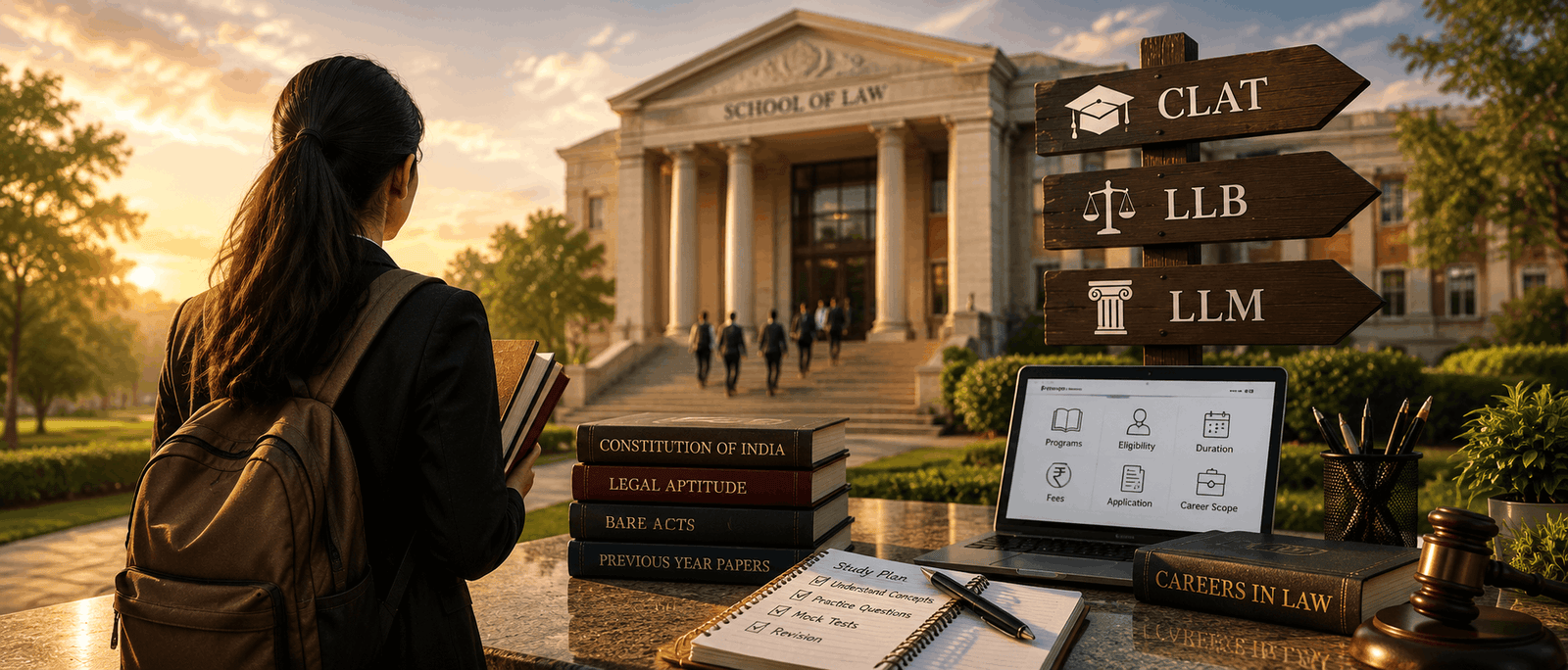 Crack Law Entrance Exams With The Right Guidance